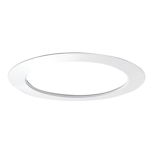 Cooper Lighting - Halo OT400P Oversized white metal trim ring. May be used behind Halo ML7 LED and All-Pro RL7 LED trim rings.