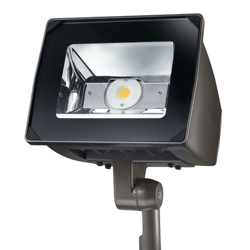 Cooper Lighting - Lumark NFFLD-S-C15-KNC-UNV Night Falcon Small, 52W, 4000K, 120-277V, 6x6, Knuckle, Carbon Bronze