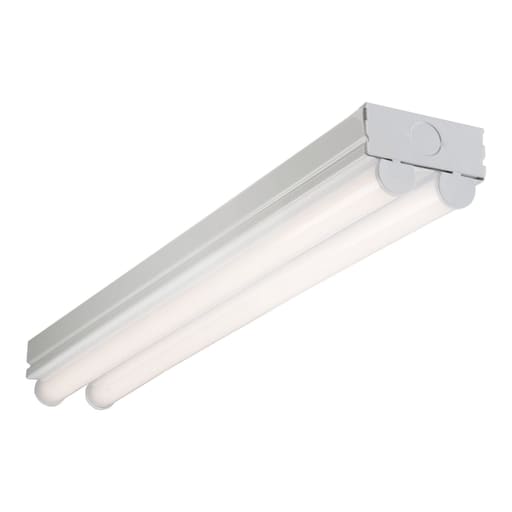 Cooper Lighting - Metalux 2ST2L2040R 2' Linear LED Striplight, Dual Lens, 2200 Lumen, 4000K, UNV NO-DIM