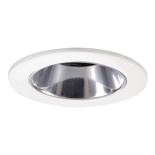 Cooper Lighting - Halo 3007WHC 3" Trim Lensed Shower Light 15 Degree White Trim with Clear Reflector