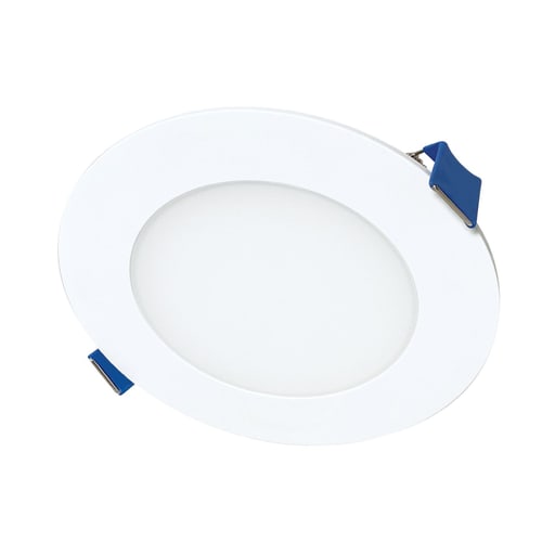 Cooper Lighting - Halo HLBPH4069FS1EMWR 4-Inch LED smooth lens downlight with plastic housing and remote driver / junction box, 830 Lumens, 90 CRI, field selectable 2700K, 3000K, 3500K, 4000K, 5000K CCT, 120V, Matte Wh