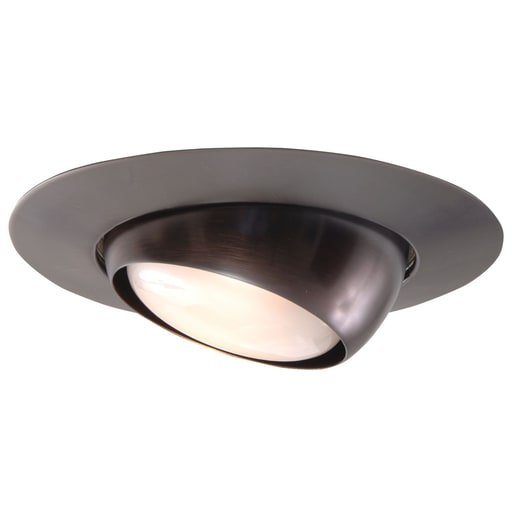 Cooper Lighting - Halo 78TBZ 6" Trim PAR30L Eyeball Tuscan Bronze Trim with Tuscan Bronze Eyeball, 30 Degree tilt