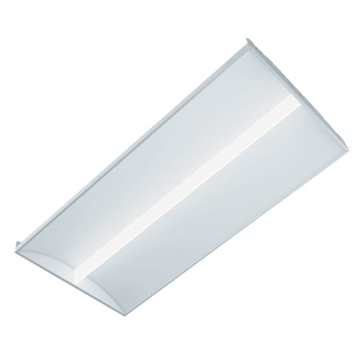 Cooper Lighting - Metalux 24SR-LD2-48-C-UNV-L840-CD1-U LED, 2'x4' SkyRidge, WaveStream, 4800 Lumens, 85 CRI, 4000K, UNV 0-10V Dimming Driver, Curved