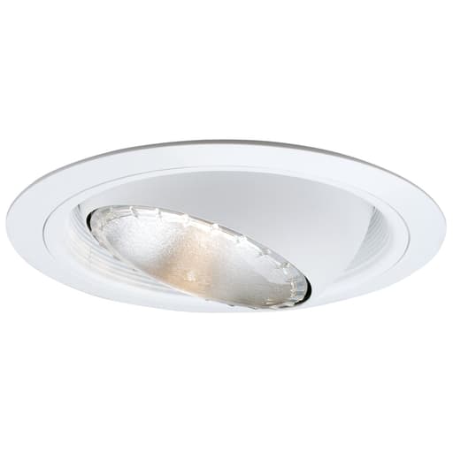 Cooper Lighting - Halo 420W 6" Trim Regressed Eyeball with Baffle White Trim with White Eyeball and White Baffle