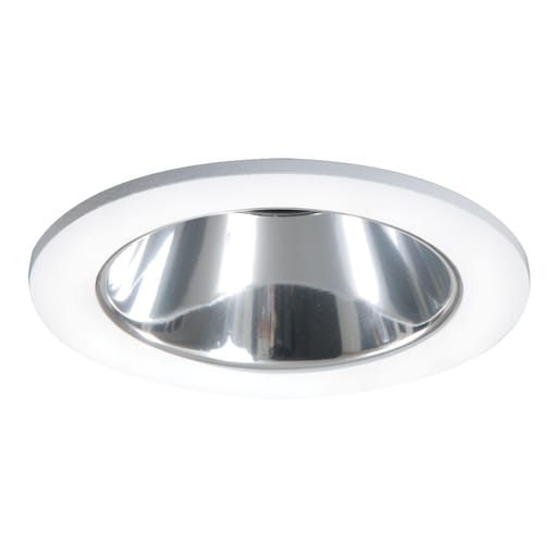 Cooper Lighting - Halo 3004WHC 3" Trim Adjustable 35 Degree Reflector White Trim with Clear Reflector