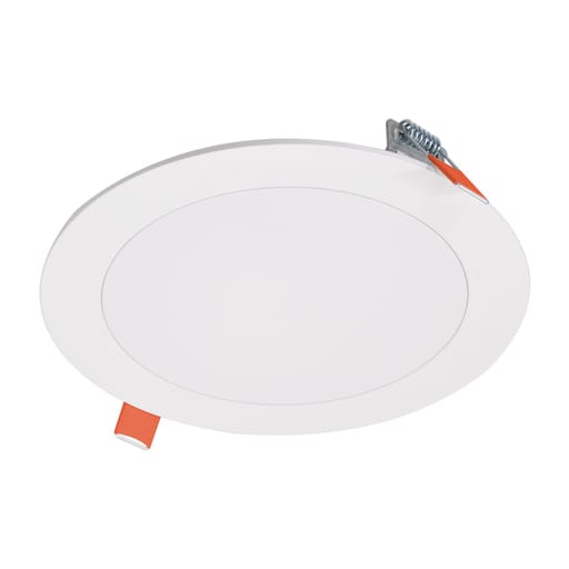 Cooper Lighting - Halo HLB6099FSE010MWR 6" LED Recessed Downlight w/ Remote Driver & Junction Box, 900 Lumens, 2700K-5000K Selectable CCT, 120-277V, 0-10V Dimming, Matte White
