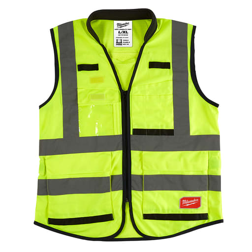 Milwaukee Tool - Milwaukee 48-73-5042 High Visibility Yellow Performance Safety Vest - L/XL