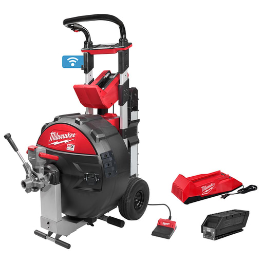 Milwaukee Tool - Milwaukee MXF501-1CP Sewer Drum Machine