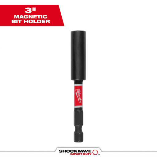 Milwaukee Tool - Milwaukee 48-32-4503 SHOCKWAVE™ 3" Magnetic Bit Tip Holder