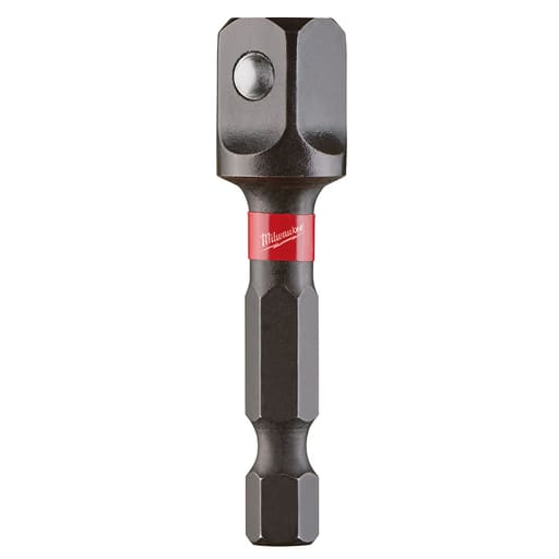 Milwaukee Tool - Milwaukee 48-32-5731 SHOCKWAVE™ 1/4" Hex to 3/8" Square Socket Adapter (10 Pack)