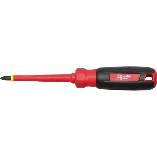 Milwaukee Tool - Milwaukee 48-22-2212 #2 Phillips - 4" 1000 V Insulated Screwdriver