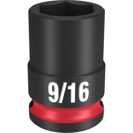 Milwaukee Tool - Milwaukee 49-66-6107 SHOCKWAVE™ Impact Duty 3/8" Drive 9/16" Standard 6-Point Socket