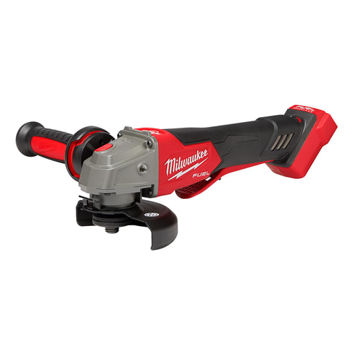 Milwaukee Tool - Milwaukee 2888-20 M18™ FUEL™ 4-1/2" / 5" Variable Speed Braking Grinder, Paddle Switch No-Lock