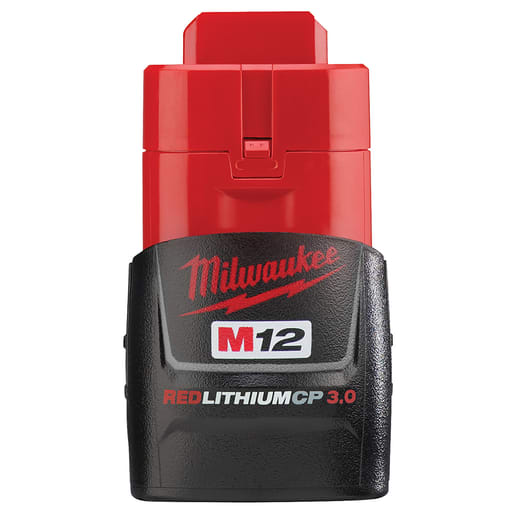 Milwaukee Tool - Milwaukee 48-11-2430 M12™ REDLITHIUM™ 3.0Ah Compact Battery Pack
