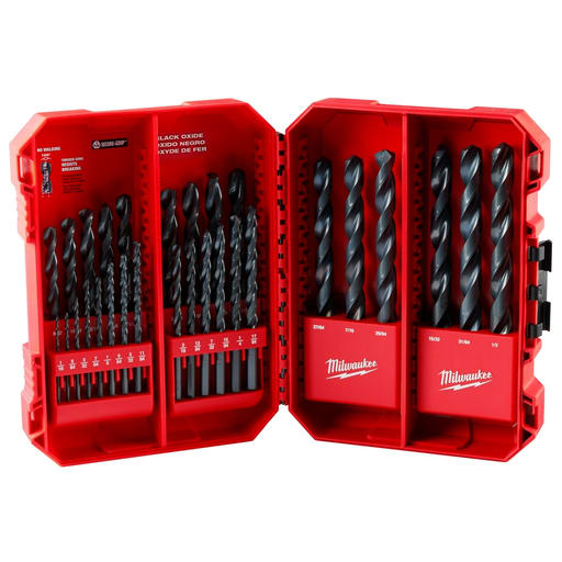 Milwaukee Tool - Milwaukee 48-89-2802 29pc THUNDERBOLT® Black Oxide Drill Bit Set