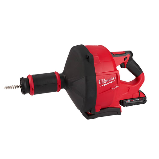 Milwaukee Tool - Milwaukee 2772A-21 M18™ FUEL™ Drain Snake W/ Cable-Drive Kit-A