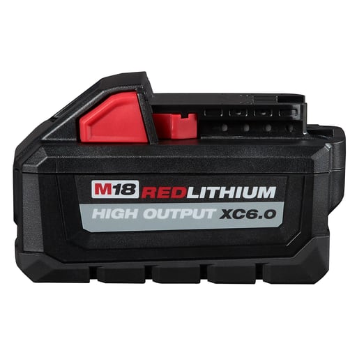 Milwaukee Tool - Milwaukee 48-11-1865 M18™ REDLITHIUM™ HIGH OUTPUT™ XC 6.0Ah Battery Pack