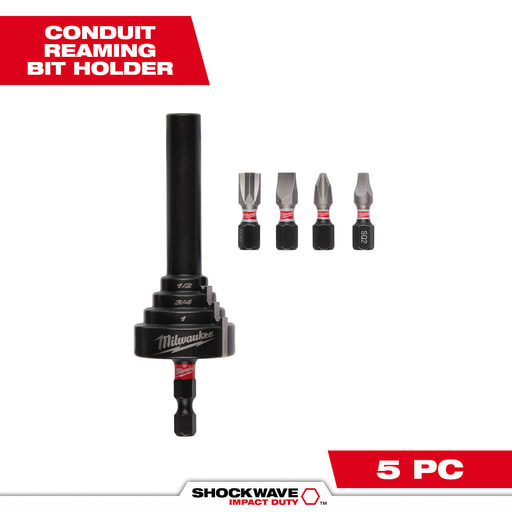 Milwaukee Tool - Milwaukee 48-32-2350 SHOCKWAVE™ Conduit Reaming Bit Holder