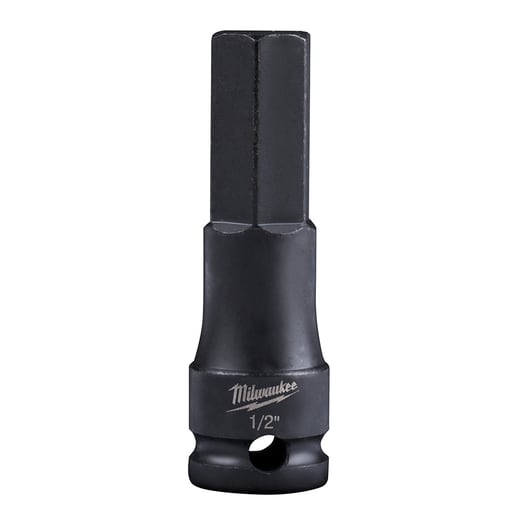 Milwaukee Tool - Milwaukee 49-66-5154 1/2" SHOCKWAVE™ Lineman's Hex Bit Socket, 3/8" Drive