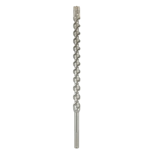 Milwaukee Tool - Milwaukee 48-20-3986 1-1/2" x 17" (12" Drilling Depth) 4-Cutter Rotary Hammer Drill Bit, Carbide, SDS-Max