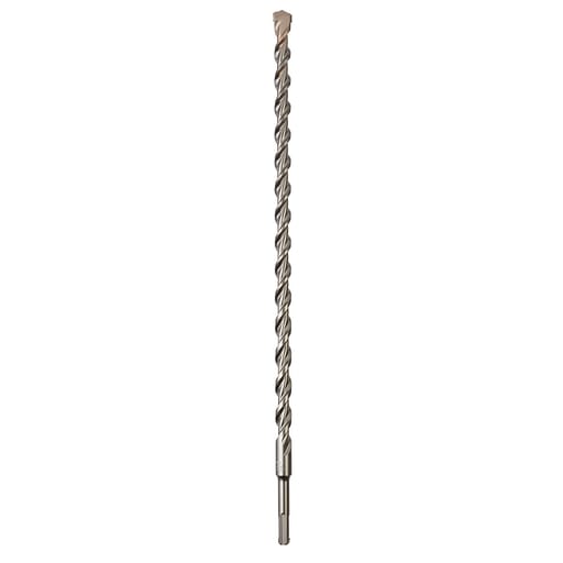 Milwaukee Tool - Milwaukee 48-20-7607 5/8" x 18" (16" Drilling Depth) 2-Cutter Rotary Hammer Drill Bit, Carbide, SDS-Plus