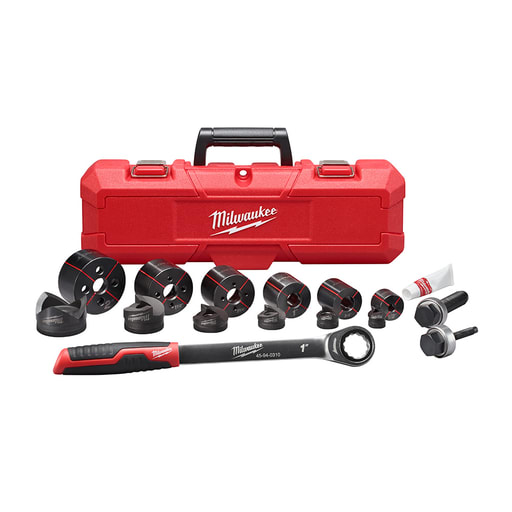 Milwaukee Tool - Milwaukee 49-16-2694 EXACT™ 1/2" to 2" Hand Ratchet Knockout Set