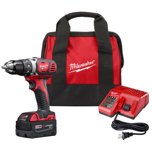Milwaukee Tool - Milwaukee 2606-21P Compact 1/2 In. Drill
