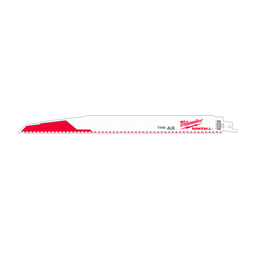 Milwaukee Tool - Milwaukee 48-00-5027 12" x 5-TPI AX™ SAWZALL® Bi-Metal Blade, Nail-Embedded Wood (5/Pack)