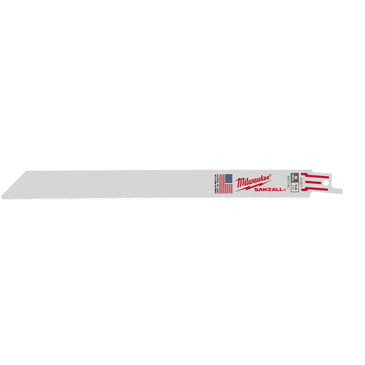 Milwaukee Tool - Milwaukee 48-00-5187 9" x 14-TPI SAWZALL® Bi-Metal Blade, Sch80/Angle Iron (5/Pack)
