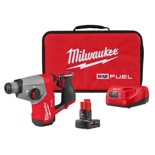 Milwaukee Tool - MILW 2508-21XC M12 FUEL 5/8. SDS+ K