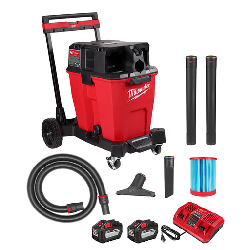 Milwaukee Tool - Milwaukee 0930-22HD 12G Dual-Battery Vac
