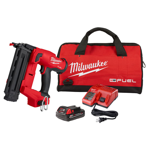 Milwaukee Tool - Milwaukee 2746-21CT 18 Gauge Brad Nailer