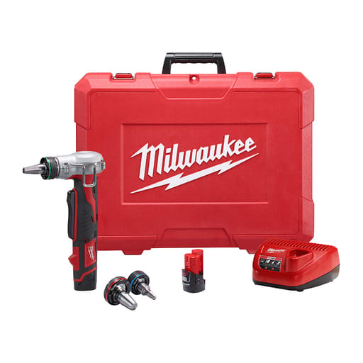 Milwaukee Tool - Milwaukee 2432-22 M12™ Cordless LITHIUM-ION ProPEX Expansion Tool Kit