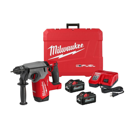 Milwaukee Tool - Milwaukee 2912-22 M18 Fuel 1" SDS Plus Rotary Hammer Kit