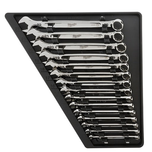 Milwaukee Tool - Milwaukee 48-22-9515 15-Piece Combination Wrench Set - Metric