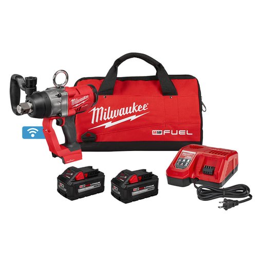 Milwaukee Tool - Milwaukee 2867-22 M18 FUEL™ 1" HTIW w/One-Key Kit w/ (2) 8.0Ah Batteries