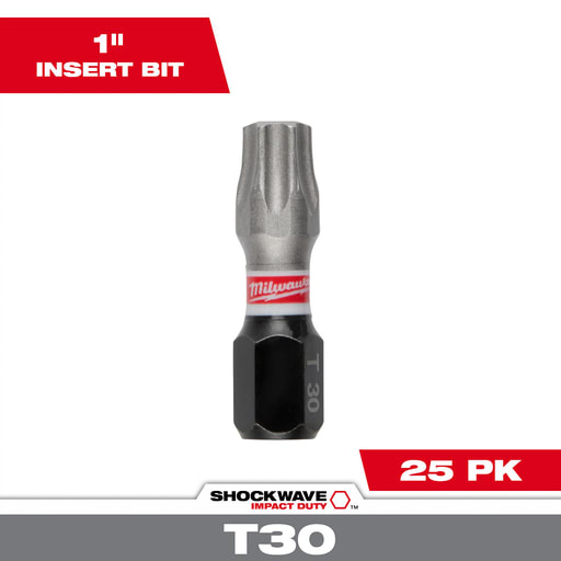 Milwaukee Tool - MILW 48-32-4137 1" T30 INSERT BITS