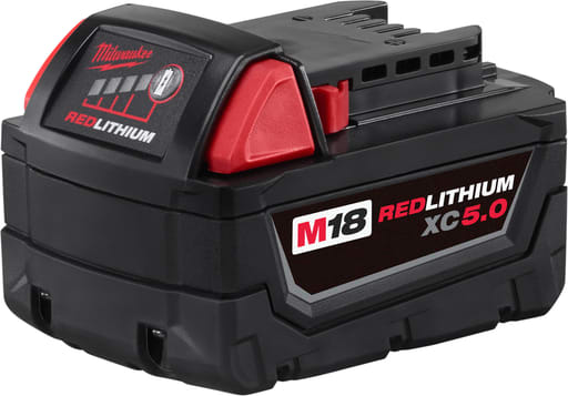 Milwaukee Tool - Milwaukee 48-11-1851 M18™ REDLITHIUM™ XC 5.0Ah Extended Capacity Battery Pack (10 Piece)