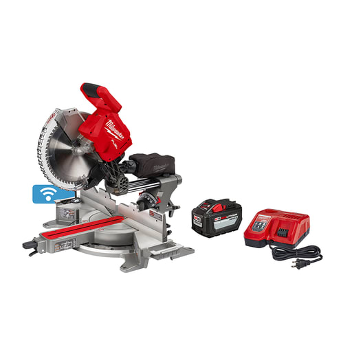 Milwaukee Tool - Milwaukee 2739-21HD M18 FUEL™ 12" Dual Bevel Sliding Compound Miter Saw Kit