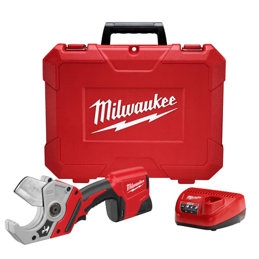 Milwaukee Tool - Milwaukee 2470-21 M12™ Cordless Lithium-Ion PVC Shear Kit w/Battery & Charger