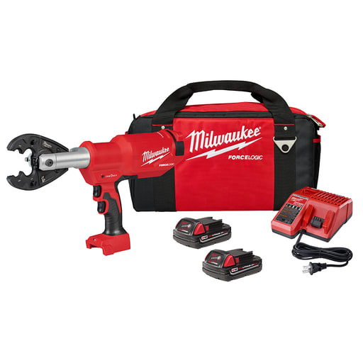 Milwaukee Tool - Milwaukee 2977-22BG 6T Utility Crimper w