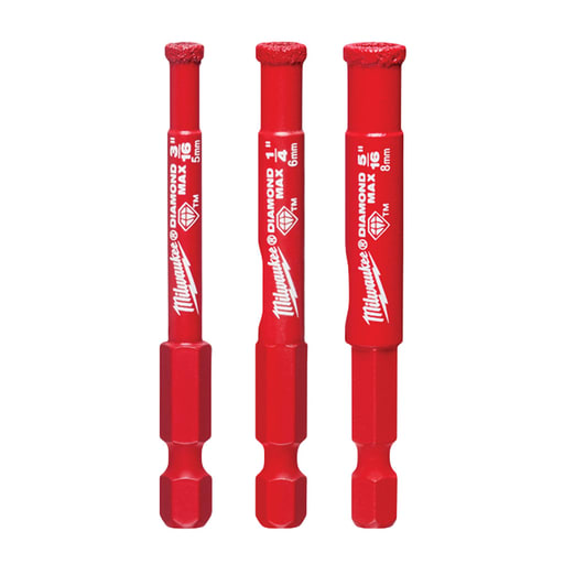 Milwaukee Tool - Milwaukee 49-56-0500 DIAMOND MAX™ 3 PC S