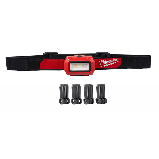 Milwaukee Tool - Milwaukee 2103 LED Headlamp, 350 Lumens, TRUEVIEW™ High Definition Output