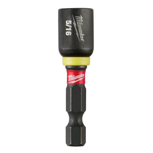 Milwaukee Tool - Milwaukee 49-66-4703 SHOCKWAVE™ 5/16" Magnetic Nutdriver, 1-7/8" Length