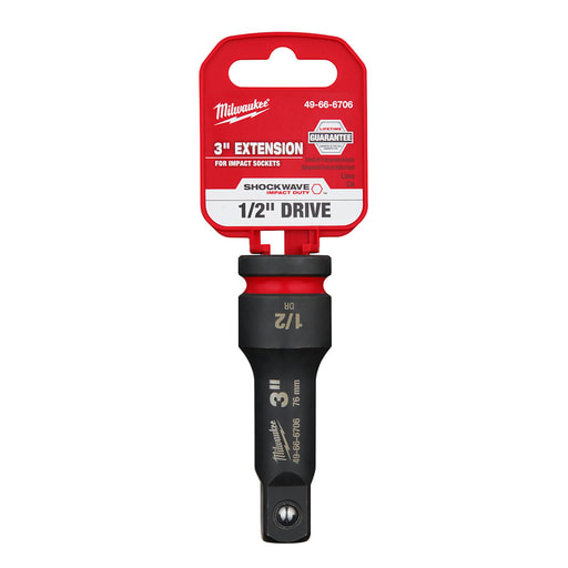 Milwaukee Tool - Milwaukee 49-66-6706 SHOCKWAVE Impact Duty 1/2IN Drive 3IN Extension