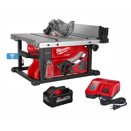 Milwaukee Tool - Milwaukee 2736-21HD M18 FUEL™ 8-1/4" Table Saw w/One-Key Kit