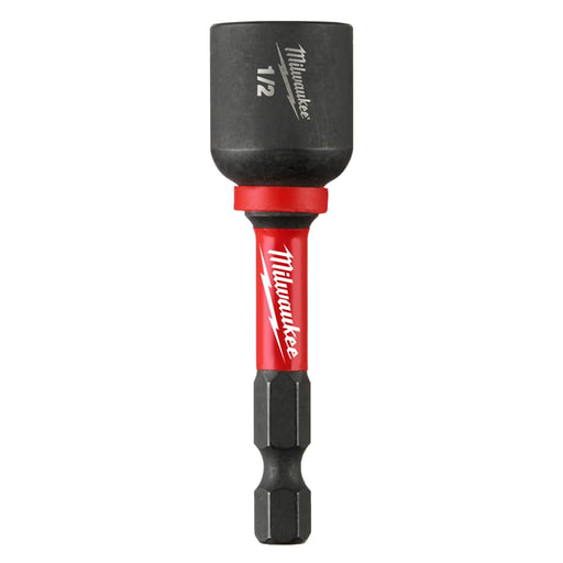 Milwaukee Tool - Milwaukee 49-66-4537 1/2" SHOCKWAVE™ Magnetic Nutdriver, 2-9/16" Length