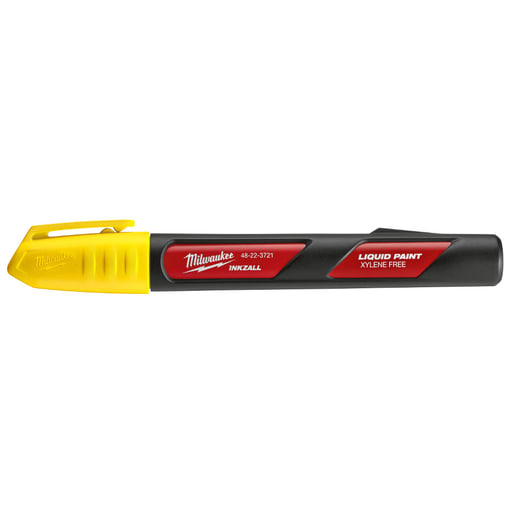 Milwaukee Tool - Milwaukee 48-22-3721 Inkzall™ Paint Marker - Yellow