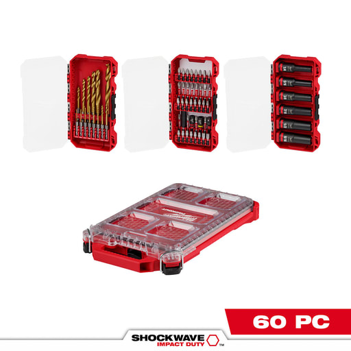 Milwaukee Tool - MILW 48-32-5162 60PC SHOCKWAVE PACK