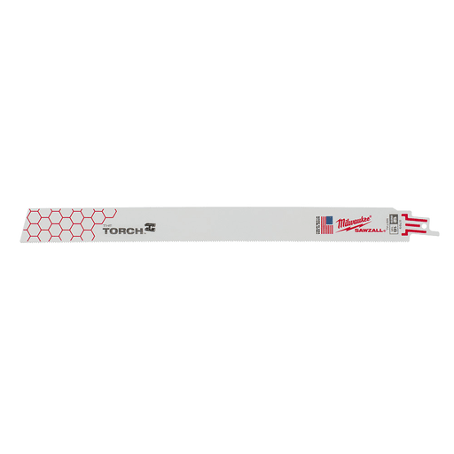 Milwaukee Tool - Milwaukee 48-00-5789 12" x 1" x .042" x 18TPI The Torch™ SAWZALL® Blade, Metal Cutting (5/Pack)